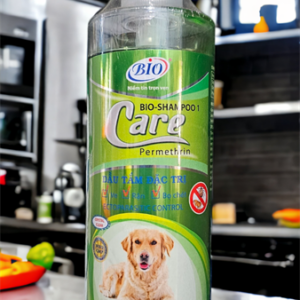 Bio Shampoo 1 Care 450 ml - Trị ve, rận, bọ chét - Chai 450ml