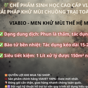 Alternative view of VIABIO - Men Khử Mùi 1 lít - Chai
