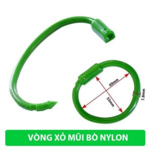 Alternative view of Vòng nhựa xỏ mũi Bò - cái