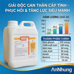 Agri Avitoxin 1 lít - Can 1 lít
