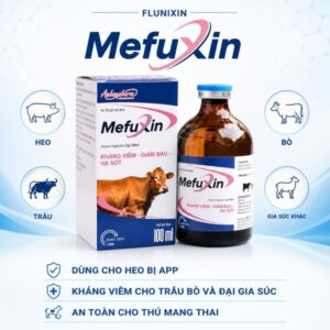 Á CHÂU MEFUXIN - FLUNIXIN 5% 100ml - Lọ