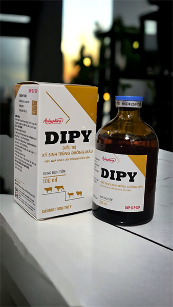 Á CHÂU DIPY - Ký sinh trùng đường máu, Sán Lá Gan 100ml - Lọ - Ảnh 3
