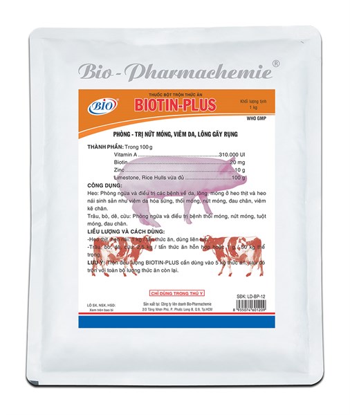 BIO BIOTIN-PLUS - Gói 1Kg - Ảnh 2