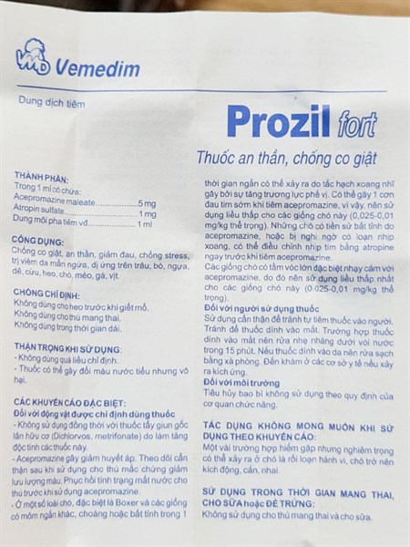 VMD Prozil Fort 20ml - Chai - Ảnh 6