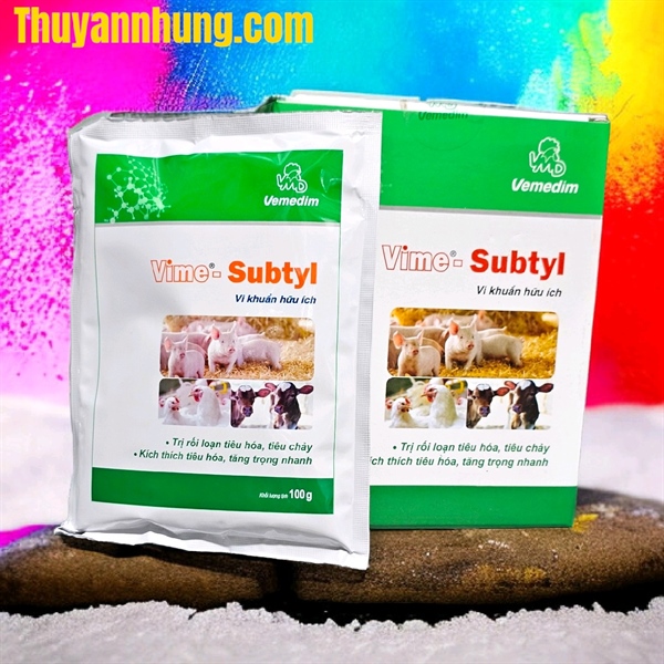 VMD Subtyl - Men tiêu hóa sống - Hộp 10 gói - Ảnh 4