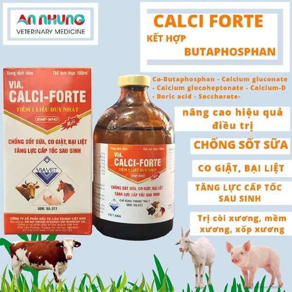 VIA CALCI FORTE 100ml - chai 100ml - Ảnh 5
