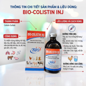BIO COLISTIN 100ml - Lọ