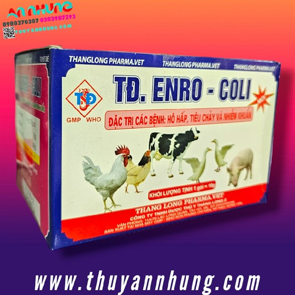 TD Enrocolivit 10gr - Hộp 50 gói - Ảnh 3