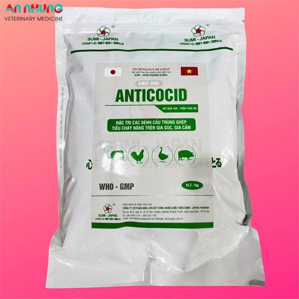 SUMI WINCOC K3 - ANTICOC- 1kg (10in1) - Gói 10in1 - Ảnh 2