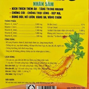 Alternative view of LIKE BCOMPLEX C - Nhân Sâm 1kg - Vàng chân, vàng da, Tăng trọng - Bung lông bật cựa - Gói 10in1