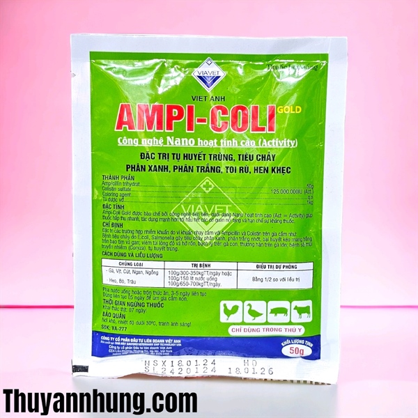 Viavet Ampi Coli (Xanh) 50gr - gói - Ảnh 5