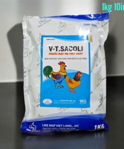 Alternative view of LIKE T.SACOLI (đặc trị tiêu chảy) - Gói 1kg 10in1