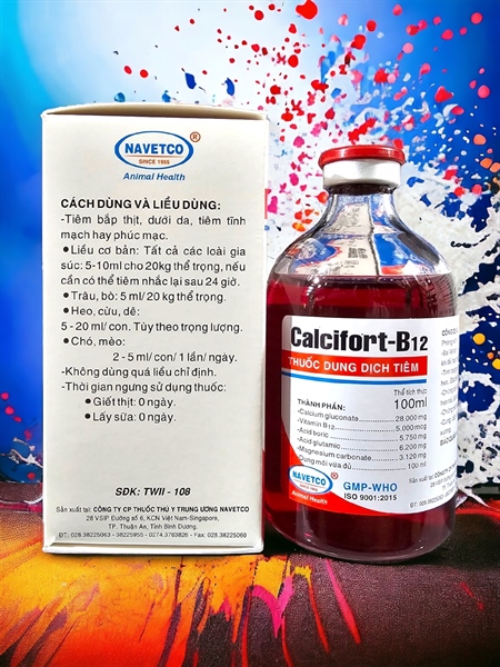 NAVETCO CALCI B12 100ml - Lọ - Ảnh 2