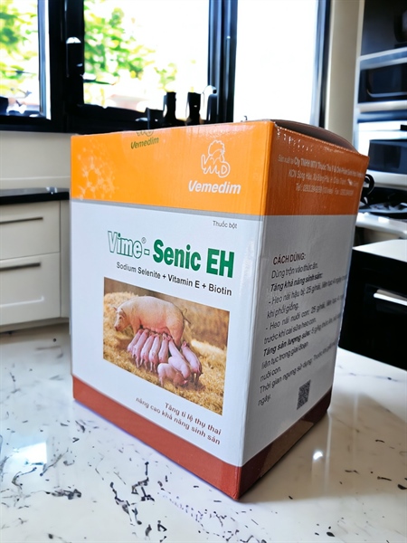 VMD Senic EH 100gr - Mau Lên giống, Selen, kích sữa - Hộp 10 gói - Ảnh 3
