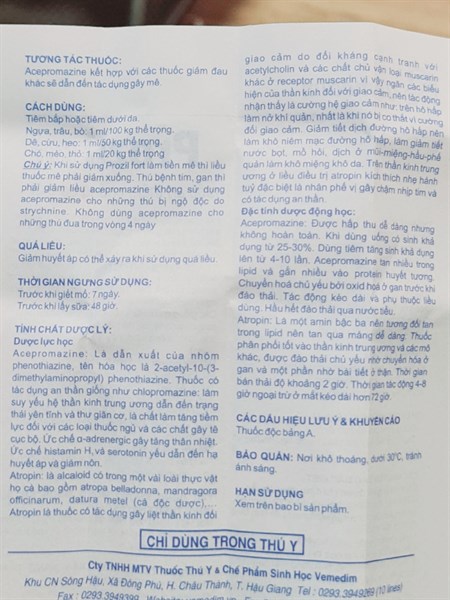 VMD Prozil Fort 20ml - Chai - Ảnh 5