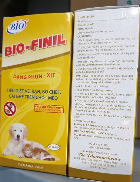BIO FINIL 100ml - Lọ 100ml - Ảnh 2