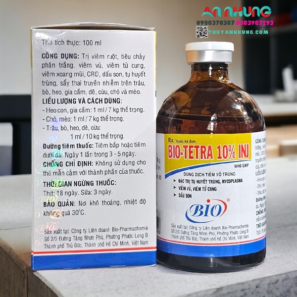 BIO TETRA 10% - 100ml - chai - Ảnh 4