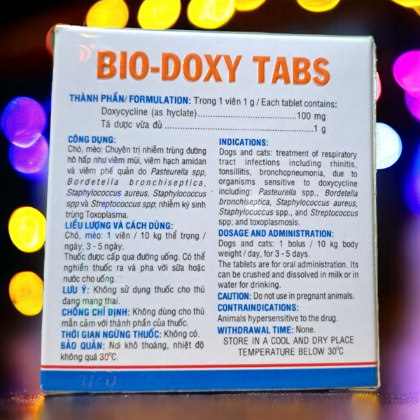 Bio Doxy Tabs - Hộp 10 viên - Ảnh 5