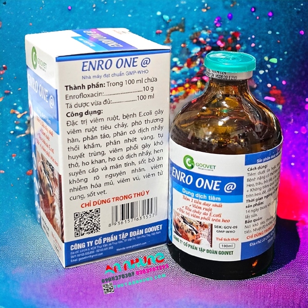 GOOVET ENRO ONE @ (XANH) - Lọ 100ml - Ảnh 3