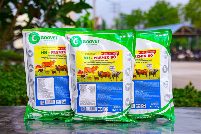 GOOVET PREMIX BÒ 1kg - Gói 1Kg - Ảnh 5