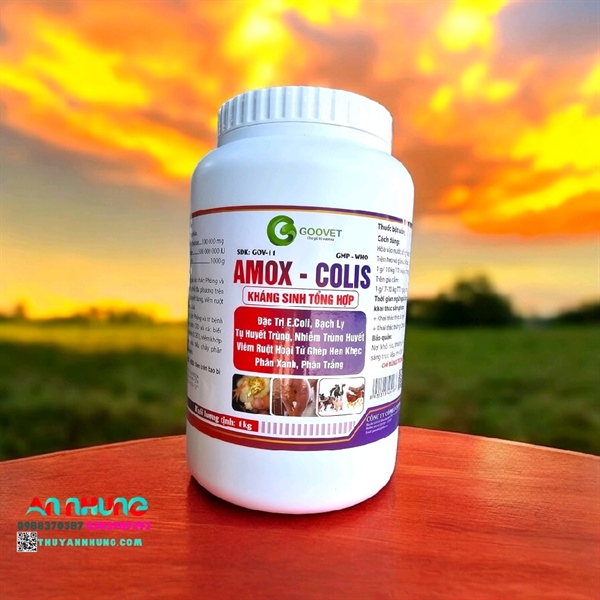 (CH56) GOOVET AMOX COLISTIN 1Kg - Lon 1kg - Ảnh 5