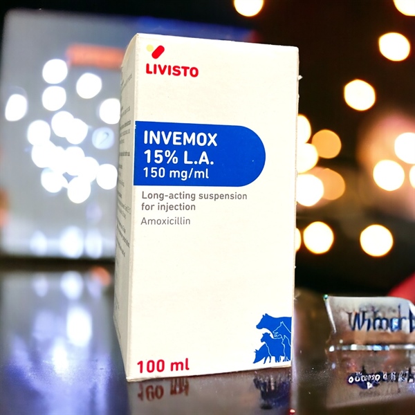 TBN Invermox 15% 100ml (Amox Tây Ban Nha) - Chai - Ảnh 3
