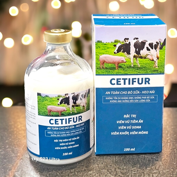 AGRI CEFTIFUR 5% 100ml - Xanh - Chai - Ảnh 2