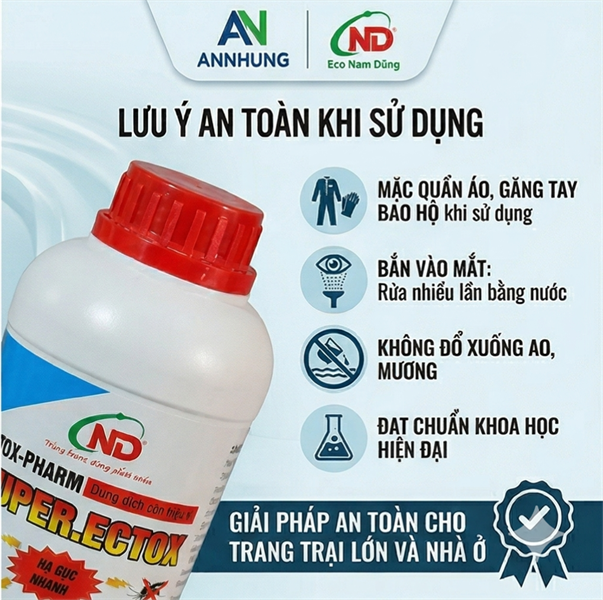 ND SUPER ECTOX 1 Lít - Chai 1 lít - Ảnh 5