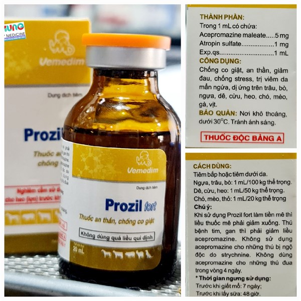 VMD Prozil Fort 20ml - Chai - Ảnh 4