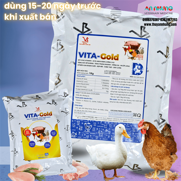 VB VITA GOLD 1kg - Gói 10in1 - Ảnh 4