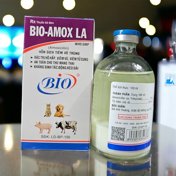 BIO AMOX LA - Lọ 100ml - Ảnh 4