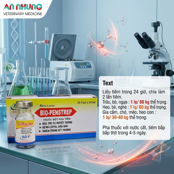 Bio PenStrep 10ml - Lọ