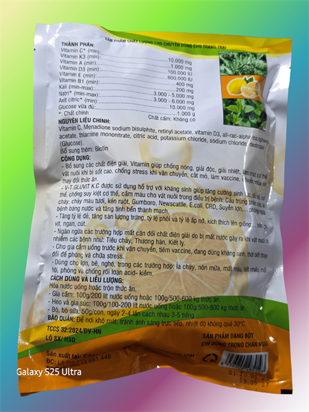 LIKE ĐIỆN GIẢI - CHỐNG NÓNG GLUCO KC THẢO DƯỢC 1kg - Gói 5in1 - Ảnh 4