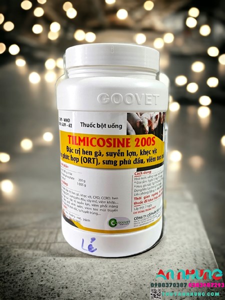 GOOVET TILMICOSINE 200S 1kg - Lon 10in1 - Ảnh 4