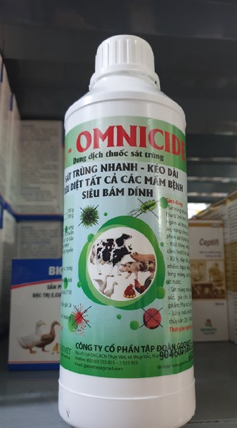 Goovet Omnicide 1 Lít - chai - Ảnh 2