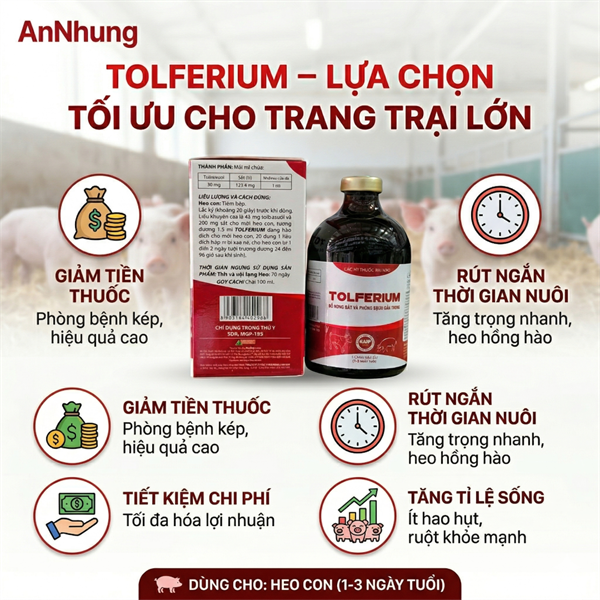 Agri Toltracox iron - sắt cầu trùng 20ml - Chai 20ml - Ảnh 4