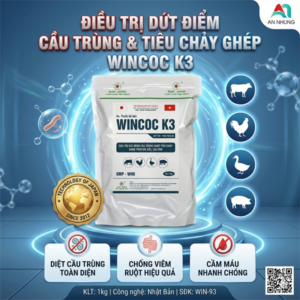 SUMI WINCOC K3 - ANTICOC- 1kg (10in1) - Gói 10in1
