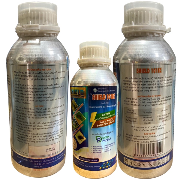 Nhúng mùng SHIELD 101EC (Anh Nhập) 1 Lít - CHAI 1 lít - Ảnh 2