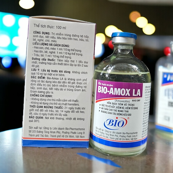 BIO AMOX LA - Lọ 100ml - Ảnh 5