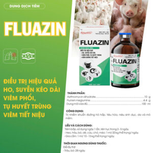 Alternative view of Á Châu FLUAZIN - 100ml (Aziflor + flunixin) - Lọ