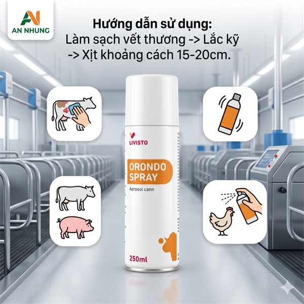 NPT Orondo Spray 250ml - lọ - Ảnh 4