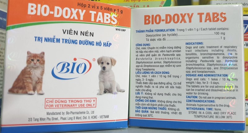 Bio Doxy Tabs - Hộp 10 viên - Ảnh 4