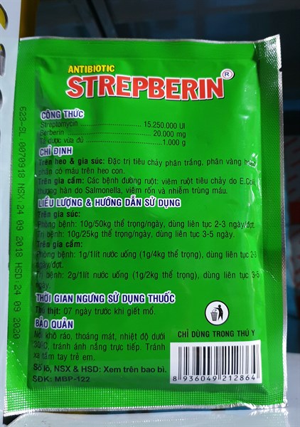 Mebipha Strep Berin - Gói 100gr - Ảnh 3