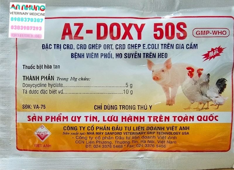 Viavet az Doxy 50s 10gr - Gói 10gr - Ảnh 3