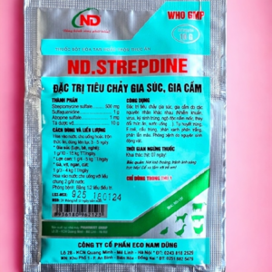Alternative view of ND Strepdine 10gr - Đặc trị tiêu chảy - Gói