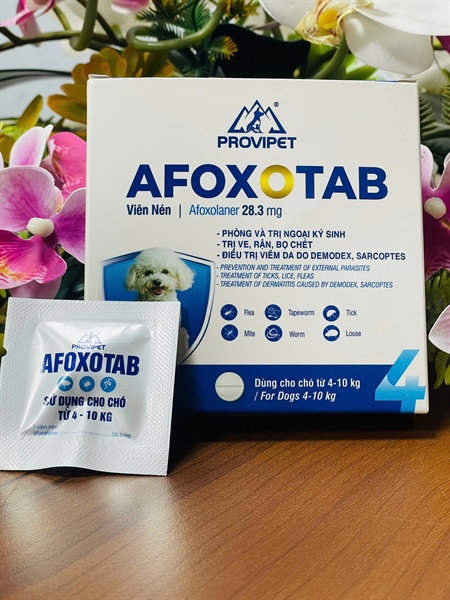 PROVET AFOXO TAB (4-10kg) - Viên - Ảnh 3