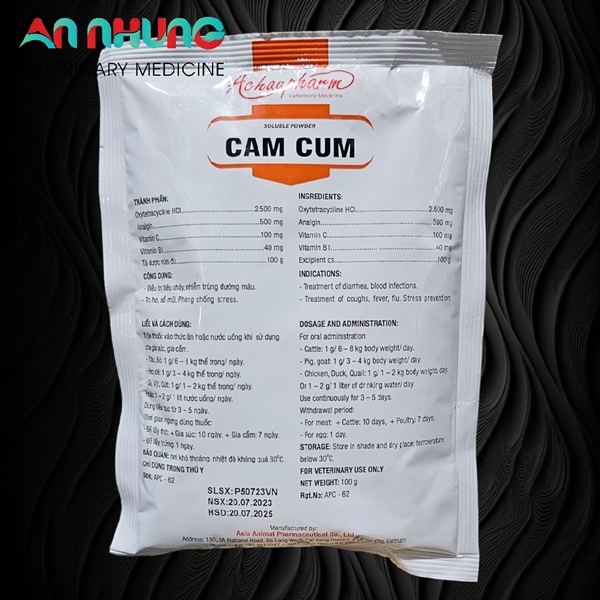 Á CHÂU CẢM CÚM (TAN) - Gói 100gr - Ảnh 2