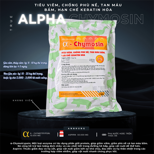 ABT CHYMOSIN 1Kg - Gói 10in1