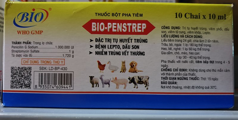 Bio PenStrep 10ml - Lọ - Ảnh 4