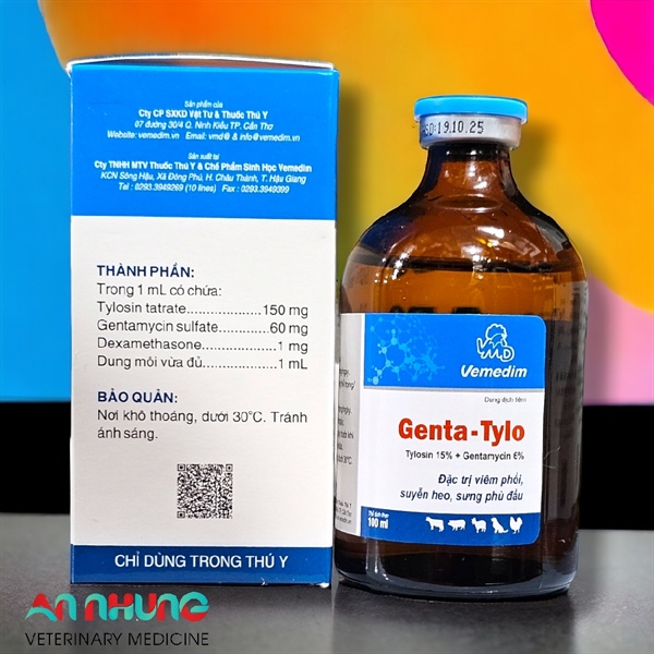 VMD GENTA TYLO 100ml - Lọ - Ảnh 3